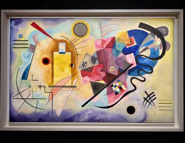 Vassily Kandinsky, Jaune-rouge-bleu, 1925