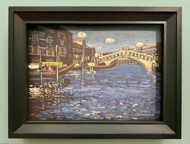 Vassily Kandinsky, Souvenir de Venise 4 (Pont du Rialto), 1904