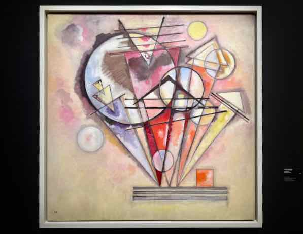 Vassily Kandinsky, Sur les pointes, 1928