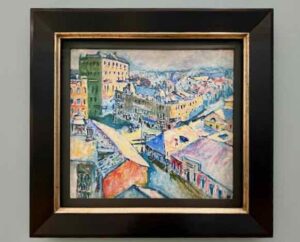 Vassily Kandinsky, place Zoubovsky, 1916