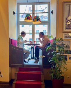 Au Grand Café Léopolis de Lviv