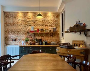 cuisine de la maison natale de l'abbé Prévost à Hesdin-la-Forêt