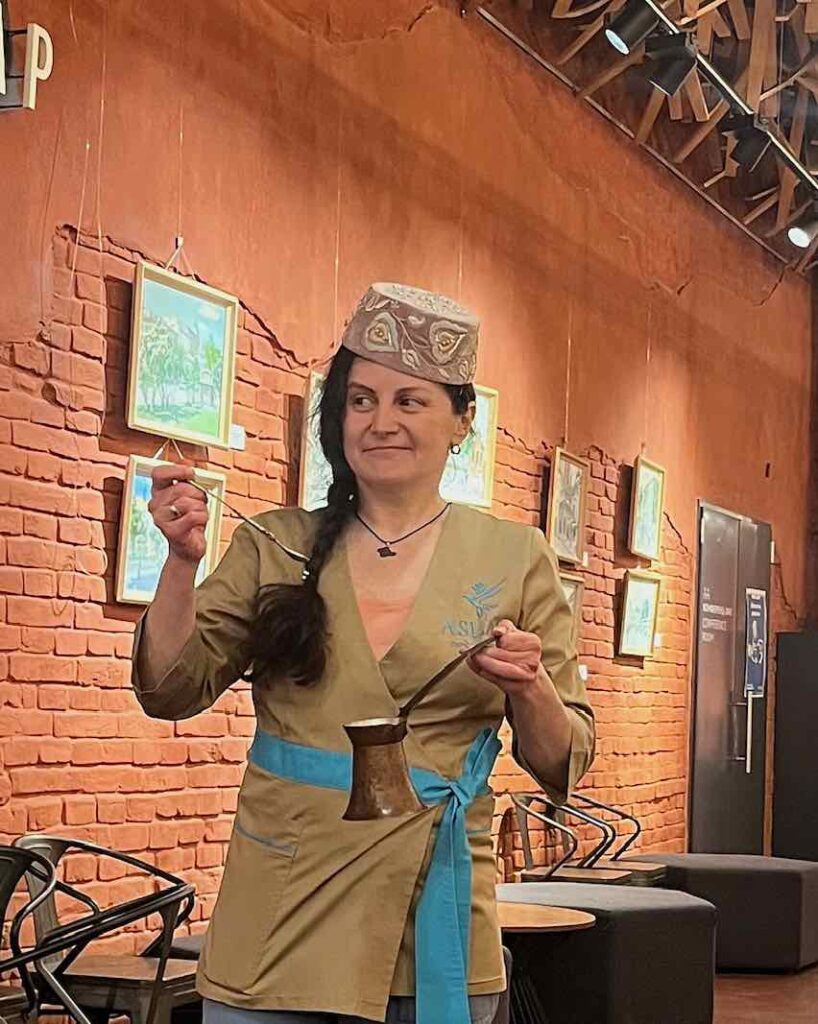 Lerania et son café tatar ultra fort !