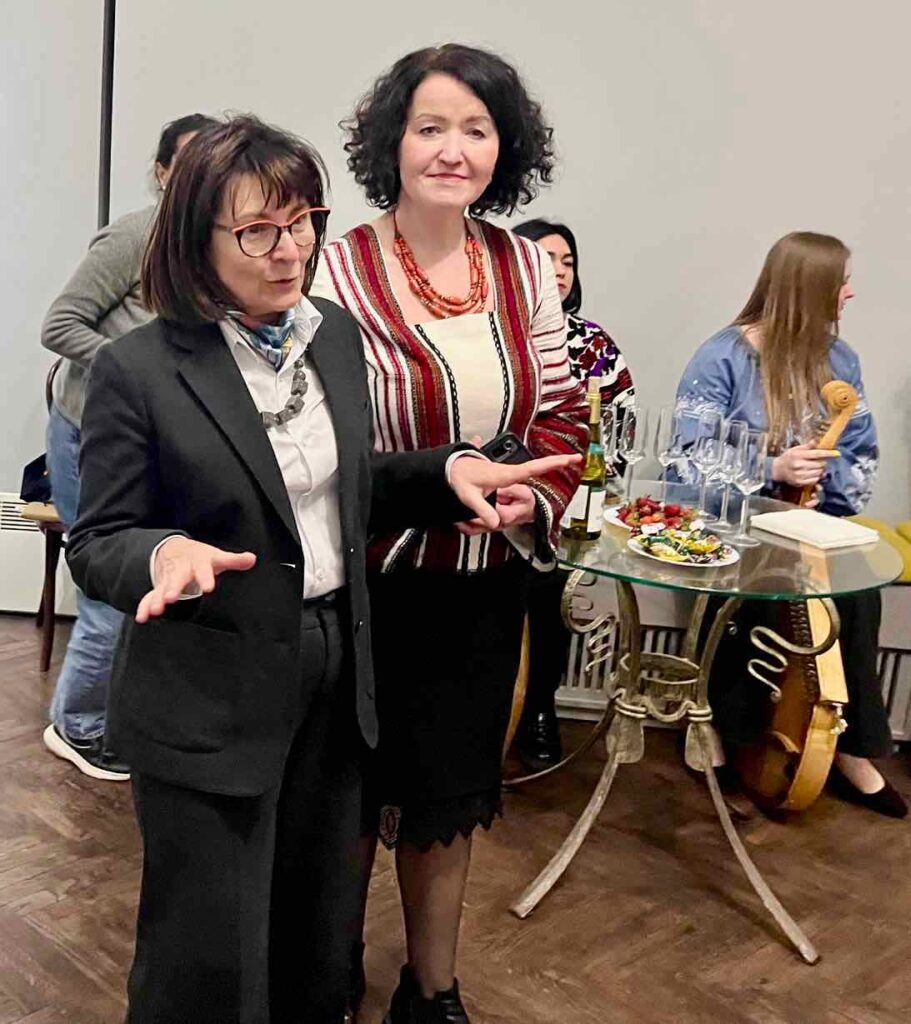 Olga Sansone, ambassadrice de Lviv et de sa culture. Photo @Plus au nord jpeg