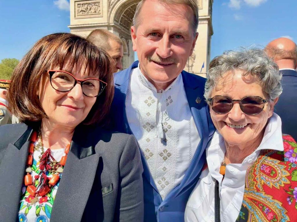 Taras Koutchma à Paris, une invitation de dernière minute mais ô combien appréciée !