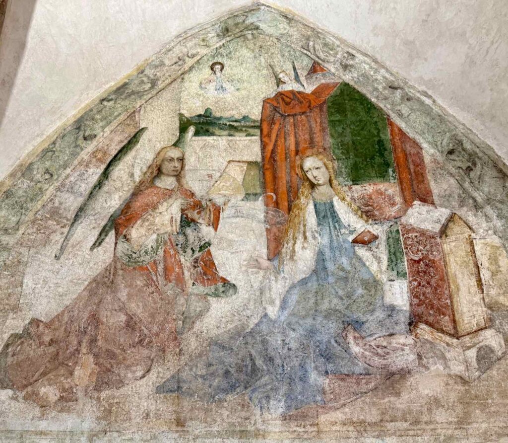 Olomouc-cloitre-de-la-cathedrale-Sant-Wenceslas-peintures-murales