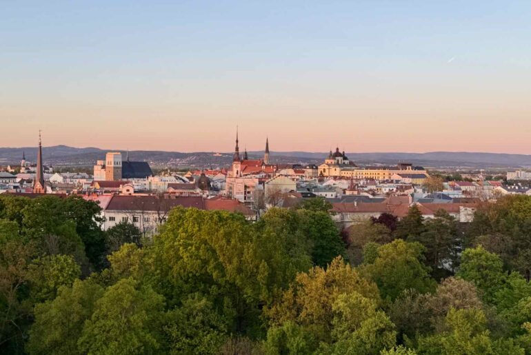 Olomouc-vue-generale-soir