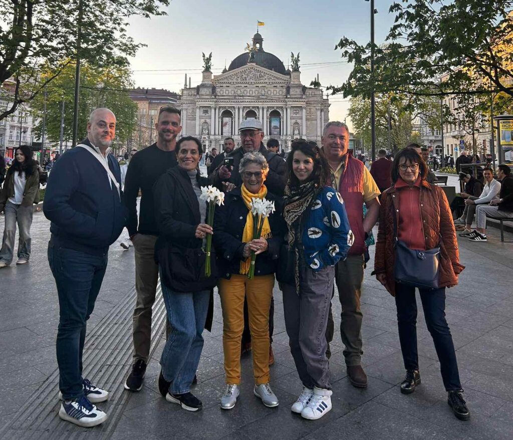 Pascal a joué les guides à Lviv - Plus au nord