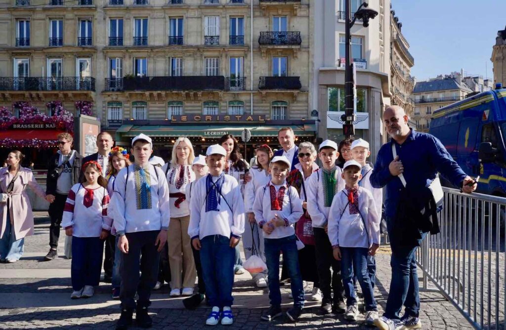 Inviter une délégation d'orphelins ukrainiens en France, c'est agir concrètement pour Pascal