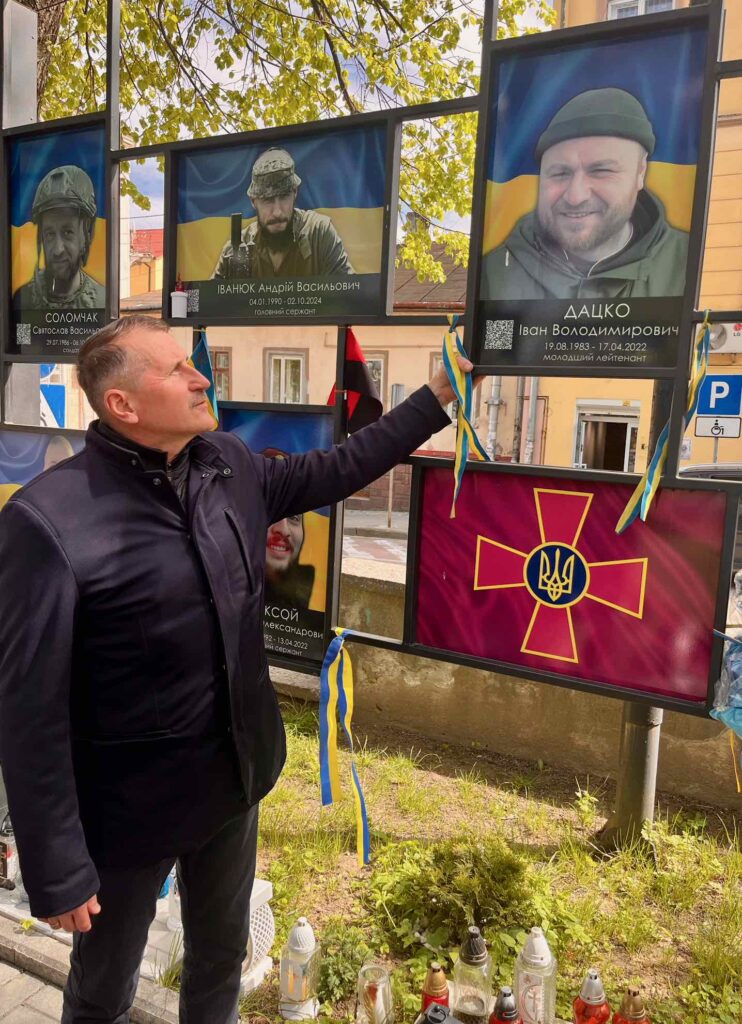 Taras Koutchma, le courageux maire de Drohobytch.