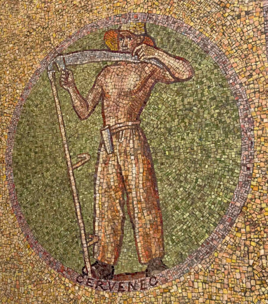 Tchequie-Olomouc-horloge-astronomique-mosaique