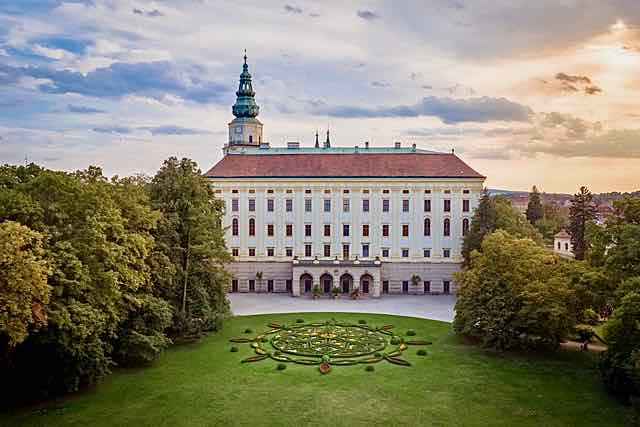 château de Kroměříž et son jardin