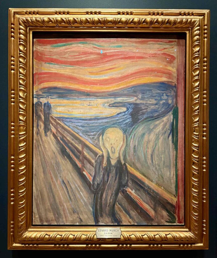 Une des versions du Cri, Edvard Munch, 1893