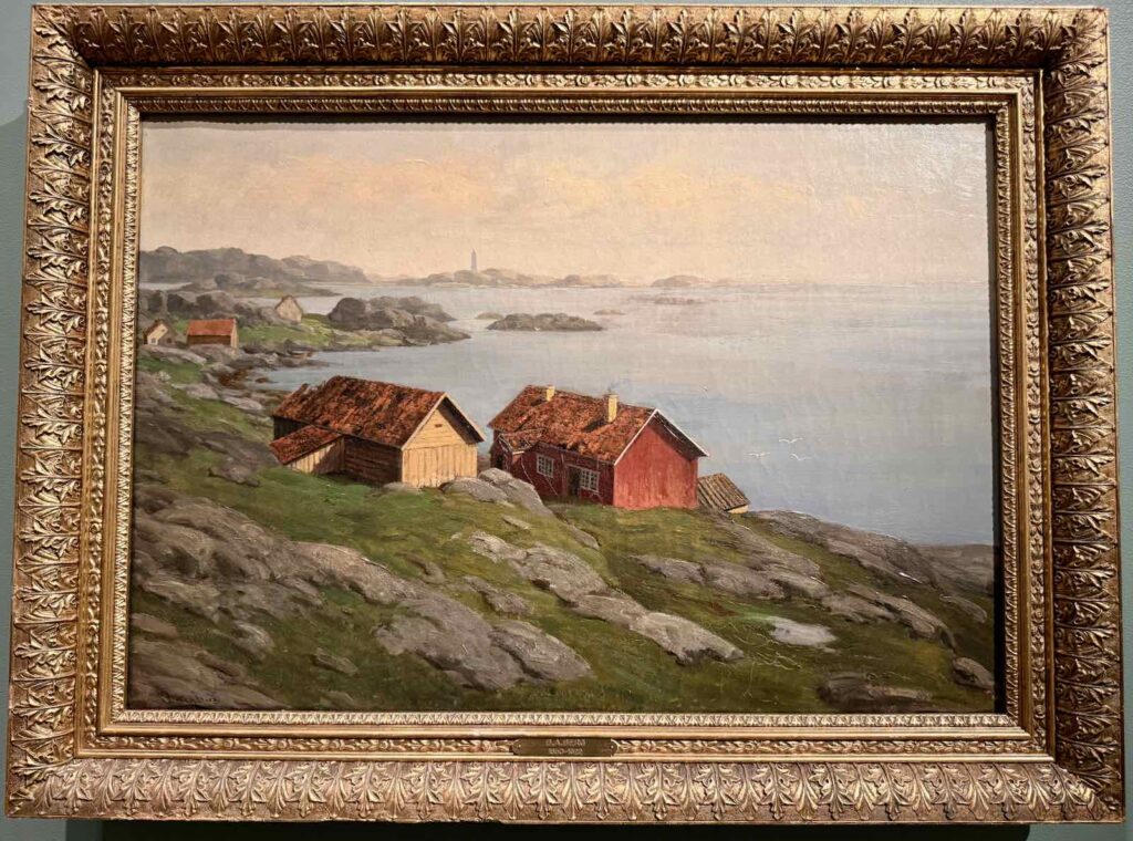 Paysage sur la côte, Betzy Akersloot-Berg, 1879