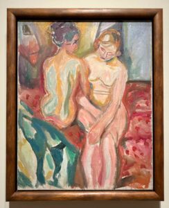 Au musée Munch, Conversation, 1917-1918
