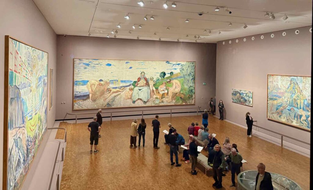 Un Edgard Munch très grand format, auquel on ne s'attendait pas.