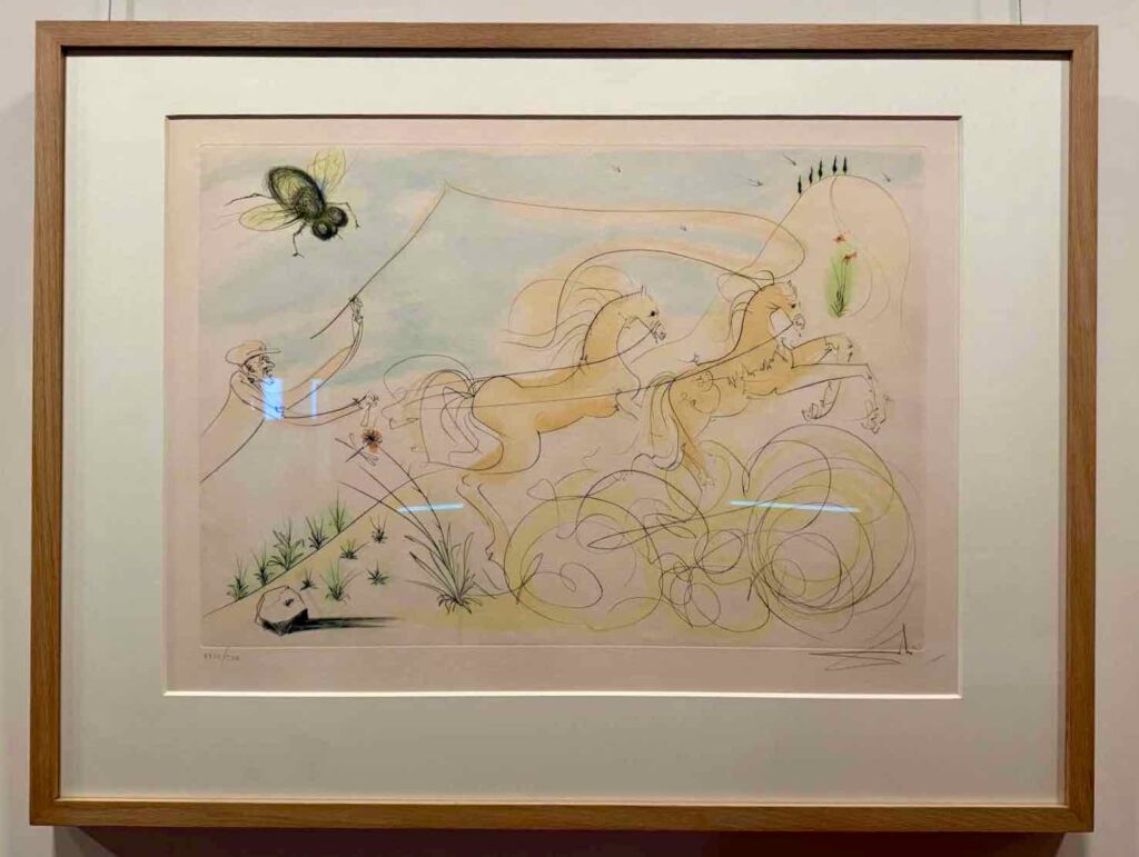 Chateau-Thierry-musee-Jean-de-la-Fontaine-le-coche-et-la-mouche-Salvador-Dali