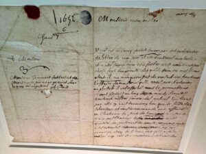 Chateau-Thierry-musee-Jean-de-la-Fontaine-lettre