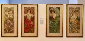Prague-musee-Mucha-rue-Panska-palais-Kaunicky-Les-Quatre-Saisons