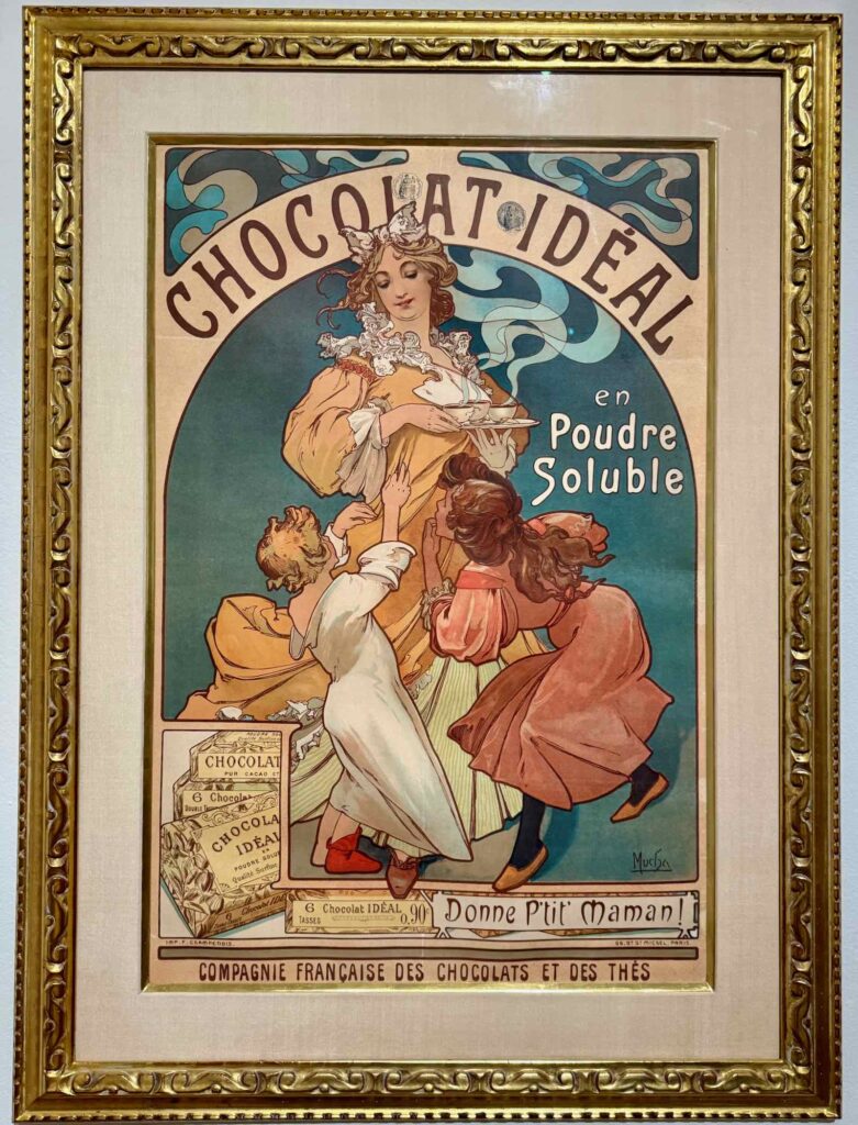 Prague-musee-Mucha-rue-Panska-palais-Kaunicky-chocolat-Ideal