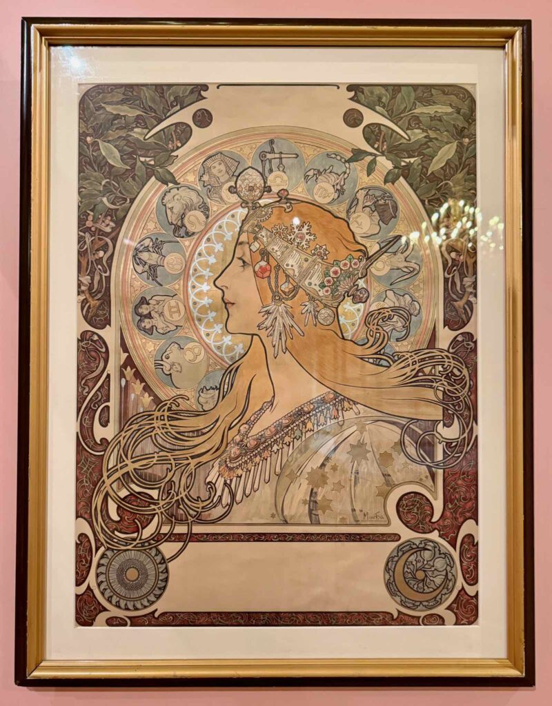 Prague-palais-Savarin-musee-de-la-fondation-Mucha-affiche