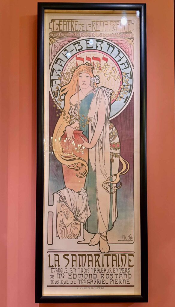 Prague-palais-Savarin-musee-de-la-fondation-Mucha-affiche-La-Samaritaine