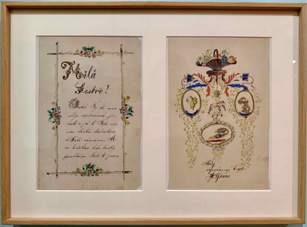 Prague-palais-Savarin-musee-de-la-fondation-Mucha-cartes-voeux