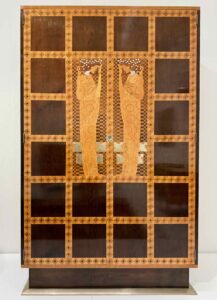 Armoire encastrée de la chambre à coucher de l'appartement d'Eisner ven Terramare, Kolomlan Moser, 1903