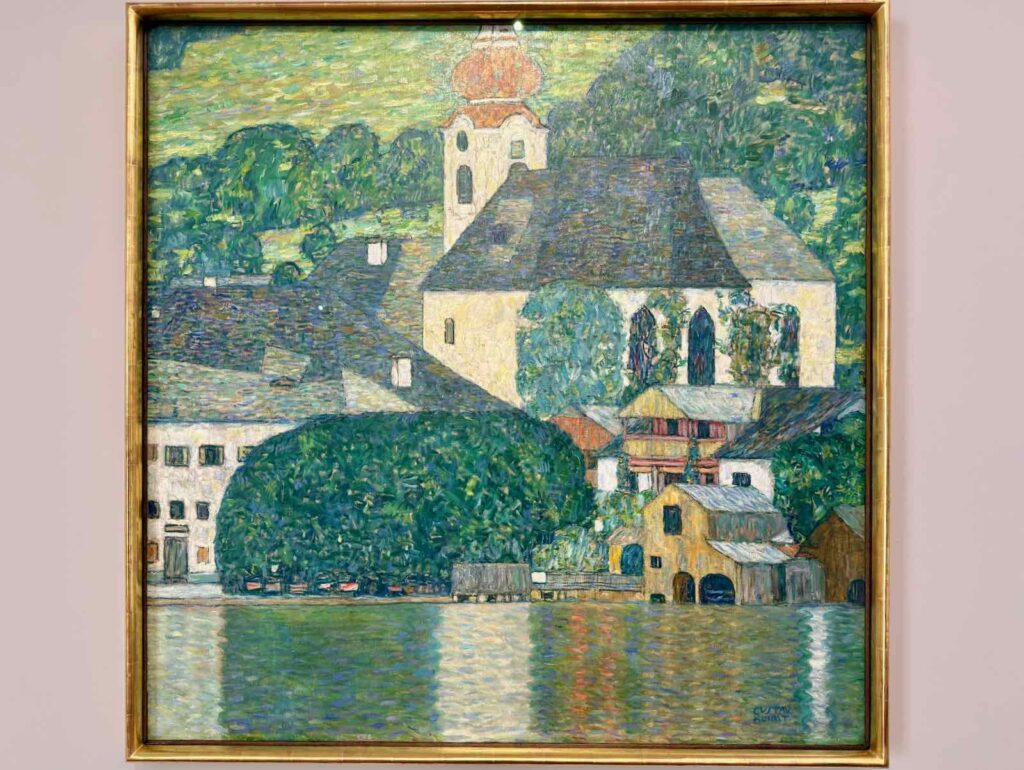 Église à Unterach sur l'Attersee, Gustav Klimt, 1916