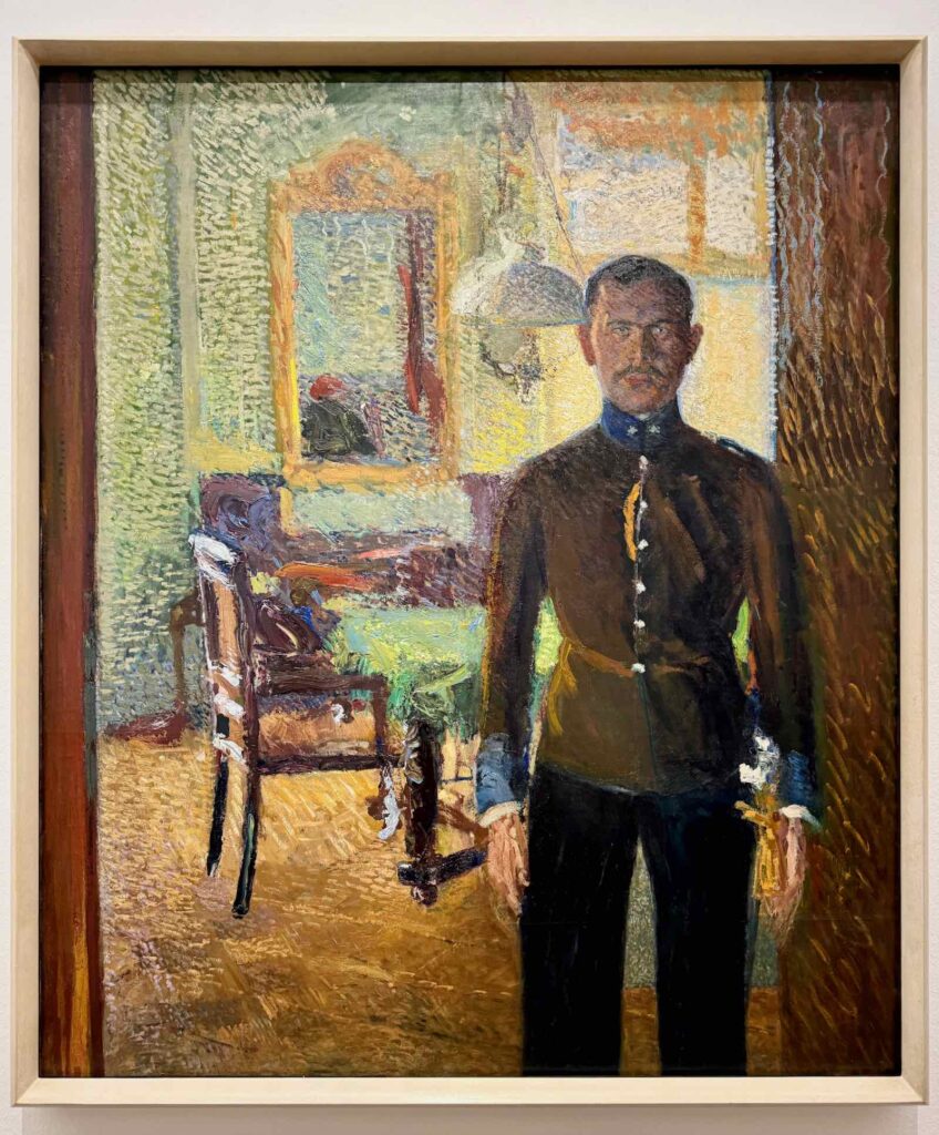 Portrait du lieutenant de réserve Alois Gerstl, Richard Gerstl, 1906