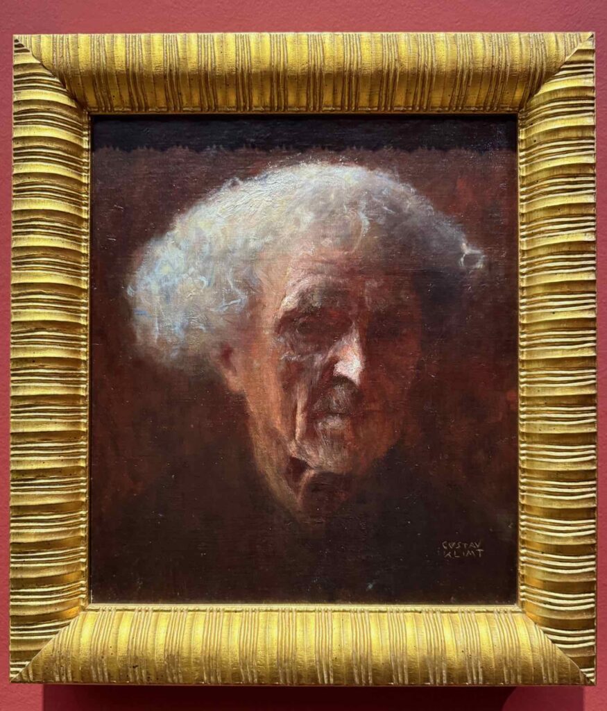 Portrait d'un homme âgé, Gustav Klimt, 1896