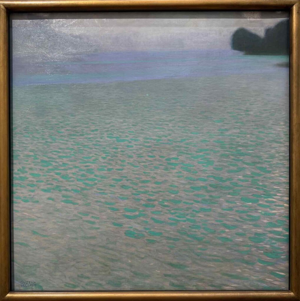 Sur l'Attersee, Gustav Klimt, 1900